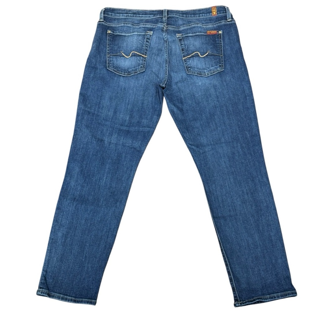 NWOT Seven for All Mankind Josefina Skinny Boyfriend Jeans Size 32 - Picture 3 of 7